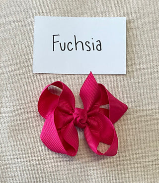 3.5 Grosgrain Bow with Knot