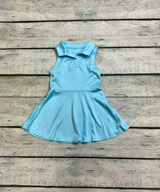 Girls Sleeveless Polo Dress