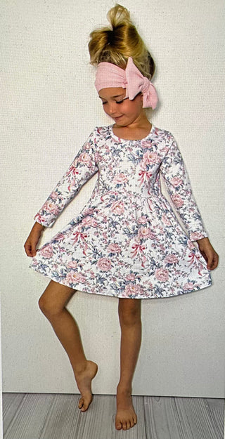 Ribbon whispers dress