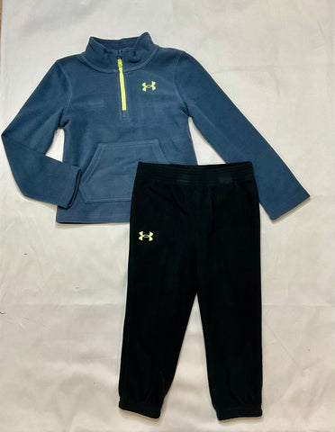 Downpour Grey Microfleece Set