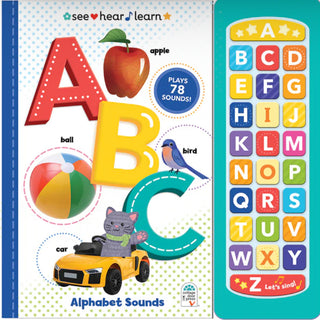 ABC see hear and learn sound book Trick
