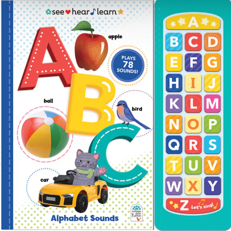 ABC see hear and learn sound book Trick
