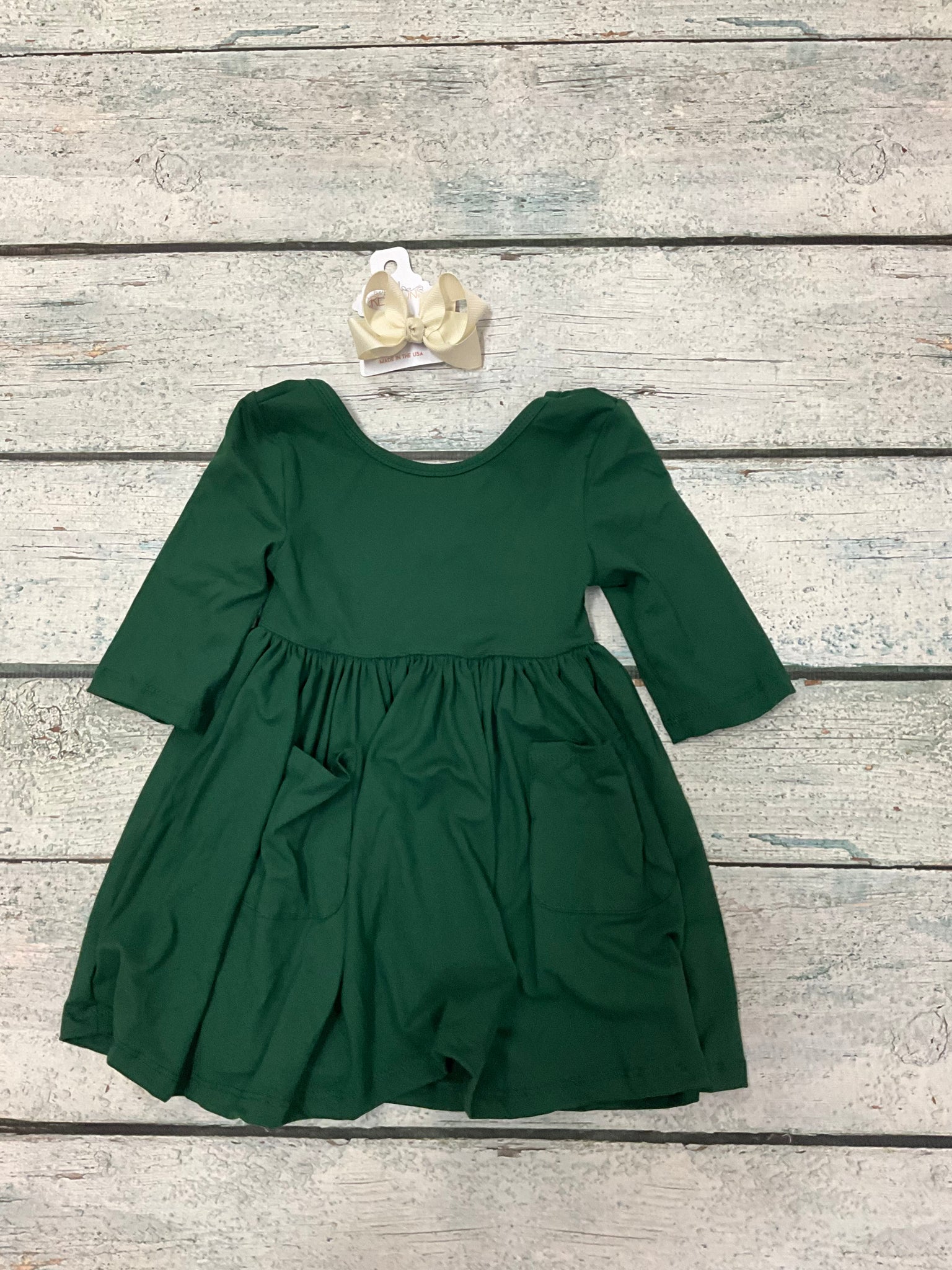 Spruce 3/4 Sleeve Pocket Dress