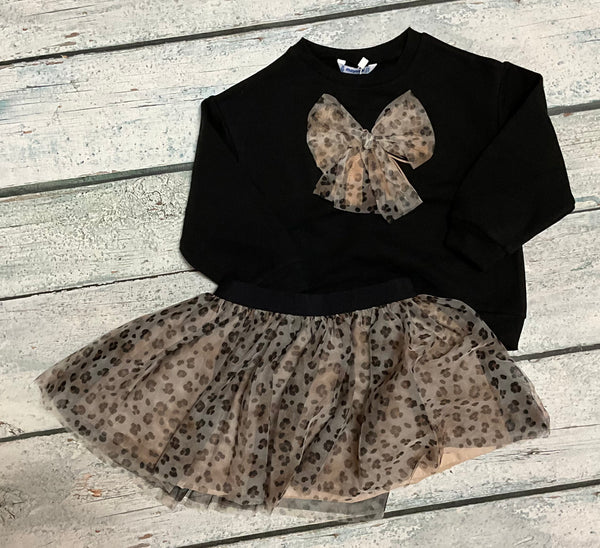 Leopard Tulle Skirt
