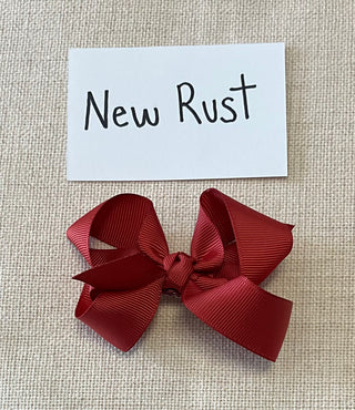 3.5 Grosgrain Bow with Knot