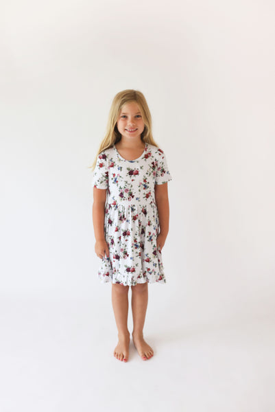 Philippa Short Sleeve Twirl Dress