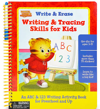 Daniel tiger writing and tracing skills 