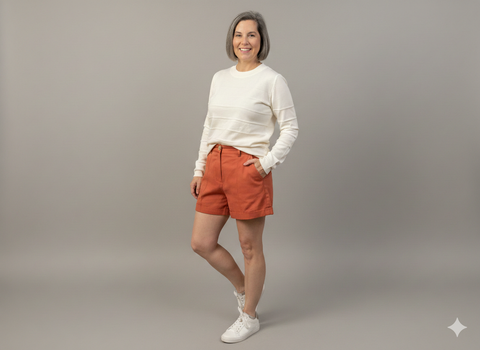 Ivory Crew Sweater