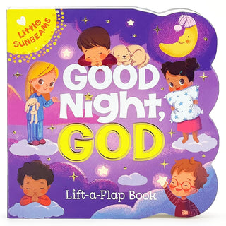 Good Night, God: Little Sunbeams Interactive Lift-a-Flap Board Book-Baby In Bloom-Baby In Bloom