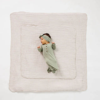 Grey Cloud Muslin Quilt
