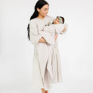 Grey Cloud Muslin Quilt
