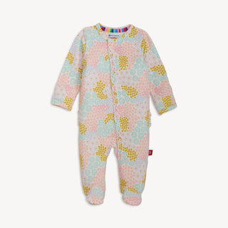 Harper Ultra-Soft Modal Magnetic Ruffle Footie – Easy-Change Baby Sleeper-110 Footie/pjs/coverall/gown-Magnetic Me-Baby In Bloom