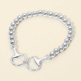 Classic Equestrian Horsebit Stretch Bracelet