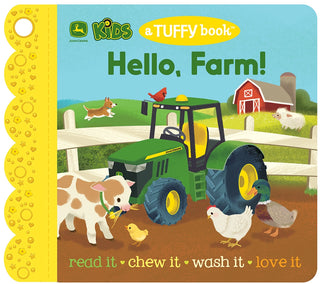Hello, Farm Tuffy Book-180 Books-Cottage Door-Baby In Bloom