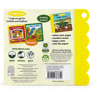 Hello, Farm Tuffy Book-180 Books-Cottage Door-Baby In Bloom