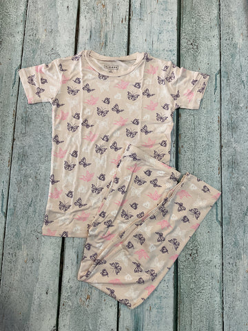 Latte Butterflies pjs