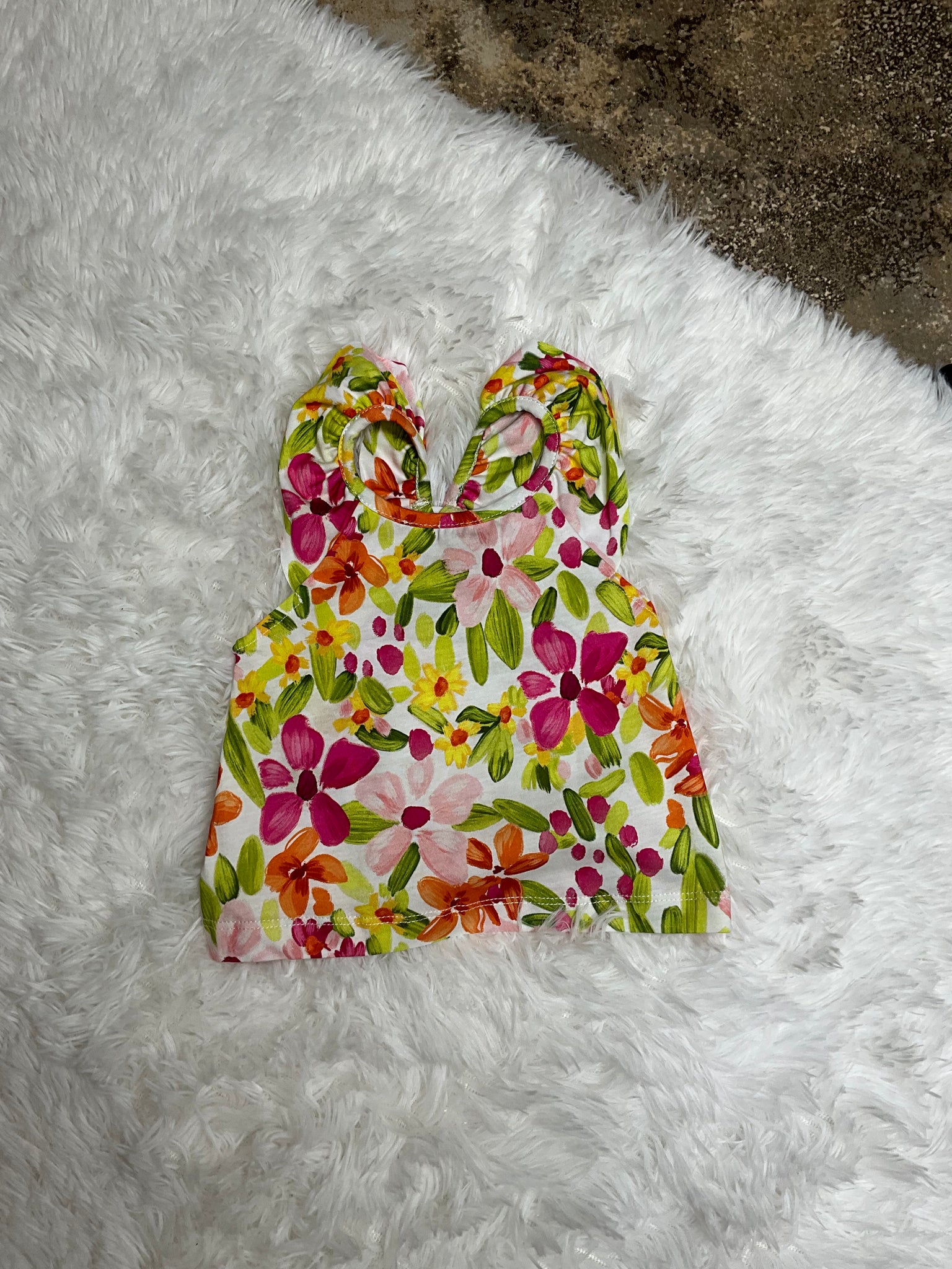 All Over Floral Tank Top