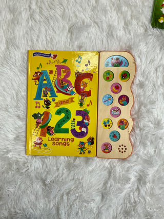 ABC and 123 Learning Song Book-180 Books-Cottage Door-Baby In Bloom