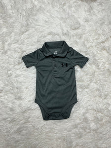 Grey Bodysuit Polo