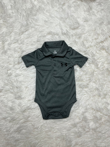 Grey Bodysuit Polo