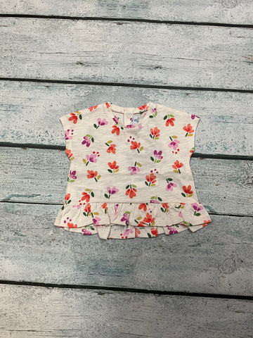 Ivory Floral Shirt