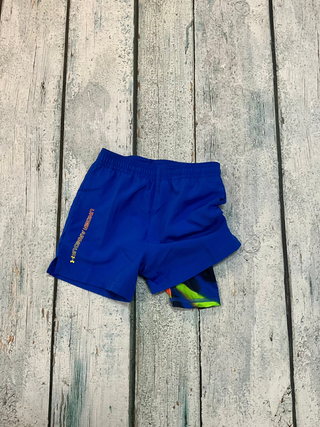 UA Team Royal 2 in 1 short