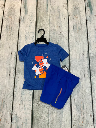 UA Team Royal 2 in 1 short