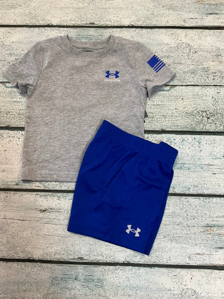 Mod Gray Freedpm Flag Set
