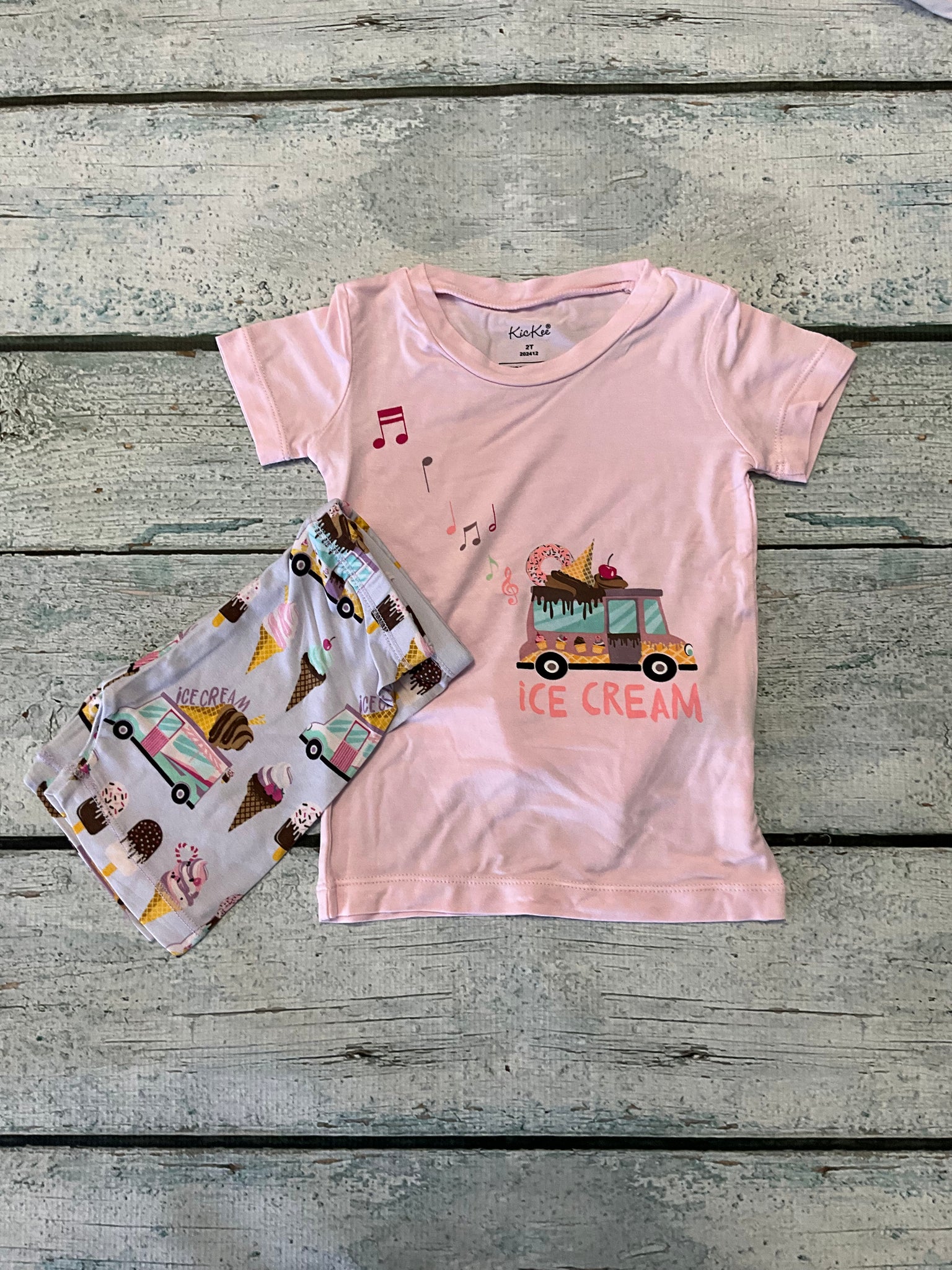 Thistle Ice Cream Graphic Pjs