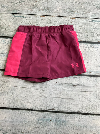 Fuchsia Dark UA tech 2-n-1 short-140 Kids Bottoms-Under Armour-Baby In Bloom