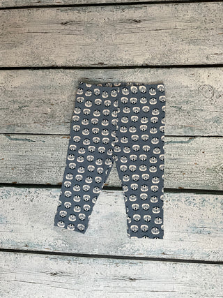 Blue bell floral leggings