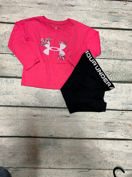 Super Pink UA Tech Stitch Shirt
