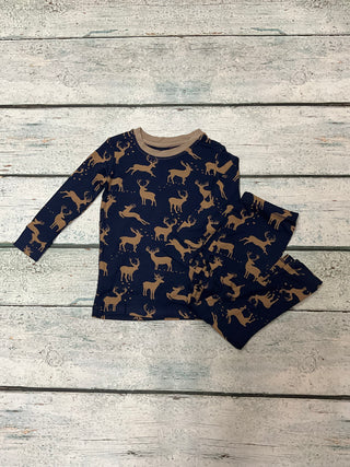 Peacoat Elk 2 piece pajamas