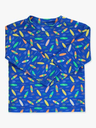 Neon Surf's Up Rash Guard-Distress-Ruffle Butts-Baby In Bloom