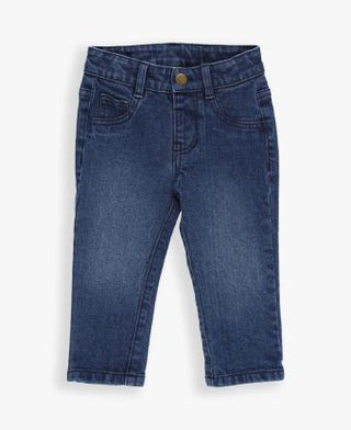 Medium Wash Denim-Distress-Ruffle Butts-Baby In Bloom