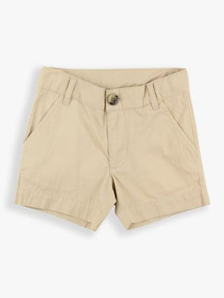 Khaki Chino Shorts 3-6 months-Distress-Ruffle Butts-Baby In Bloom