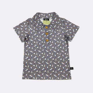 Bunny Hop Collared Shirt