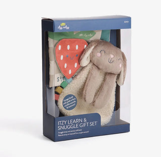 Itzy Ritzy Learn & Snuggle Gift Set - Sensory Book and Plush Lovey-190 Toys-Itzy Ritzy-Baby In Bloom