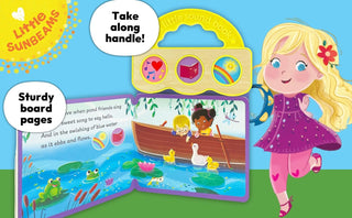 Jesus Loves Me Interactive Sound Book – Durable Board Book with Carry Handle-180 Books-Cottage Door-Baby In Bloom