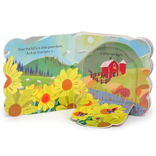 Little Red Barn: Interactive Farm Animal Lift-a-Flap Board Book for Toddlers-180 Books-Cottage Door-Baby In Bloom