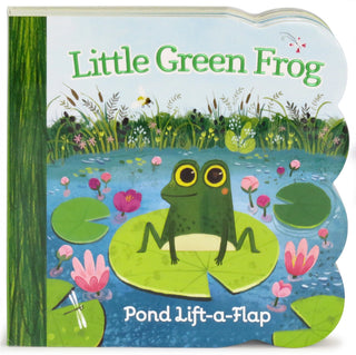Little Green Frog: Interactive Lift-a-Flap Board Book