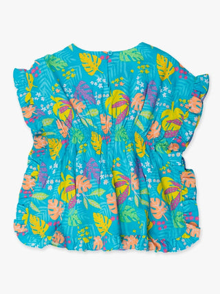 Neon Tiki Swim Cover up Back