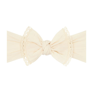 Oatmeal Trimmed Headband