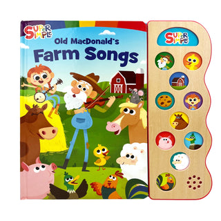 Old MacDonald's Farm Songs Sound Book-180 Books-Cottage Door-Baby In Bloom
