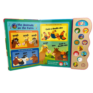Old MacDonald's Farm Songs Sound Book-180 Books-Cottage Door-Baby In Bloom