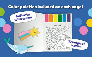 Paint Magic: Kids’ Watercolor Activity Book – Mess-Free-180 Books-Cottage Door-Baby In Bloom