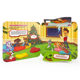 Paw Patrol Christmas Is Pawsome: Holiday Sticker & Lift-a-Flap Activity Book-Carryover Winter-Cottage Door-Baby In Bloom