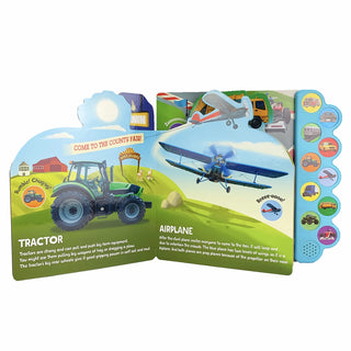 Rumble! Vroom! Zoom! – 10-Button Interactive "Things That Go" Sound Book-180 Books-Cottage Door-Baby In Bloom
