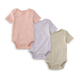 3 Pack of Onesies-150 Kids Sets-Burt's Bees-Baby In Bloom