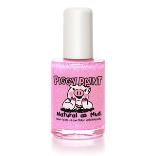 Piggy Paint Non-Toxic Kids Nail Polish – Water-Based, Odorless & Eco-Friendly Sparkle-190 Toys-Piggy Paint-Pink-Baby In Bloom